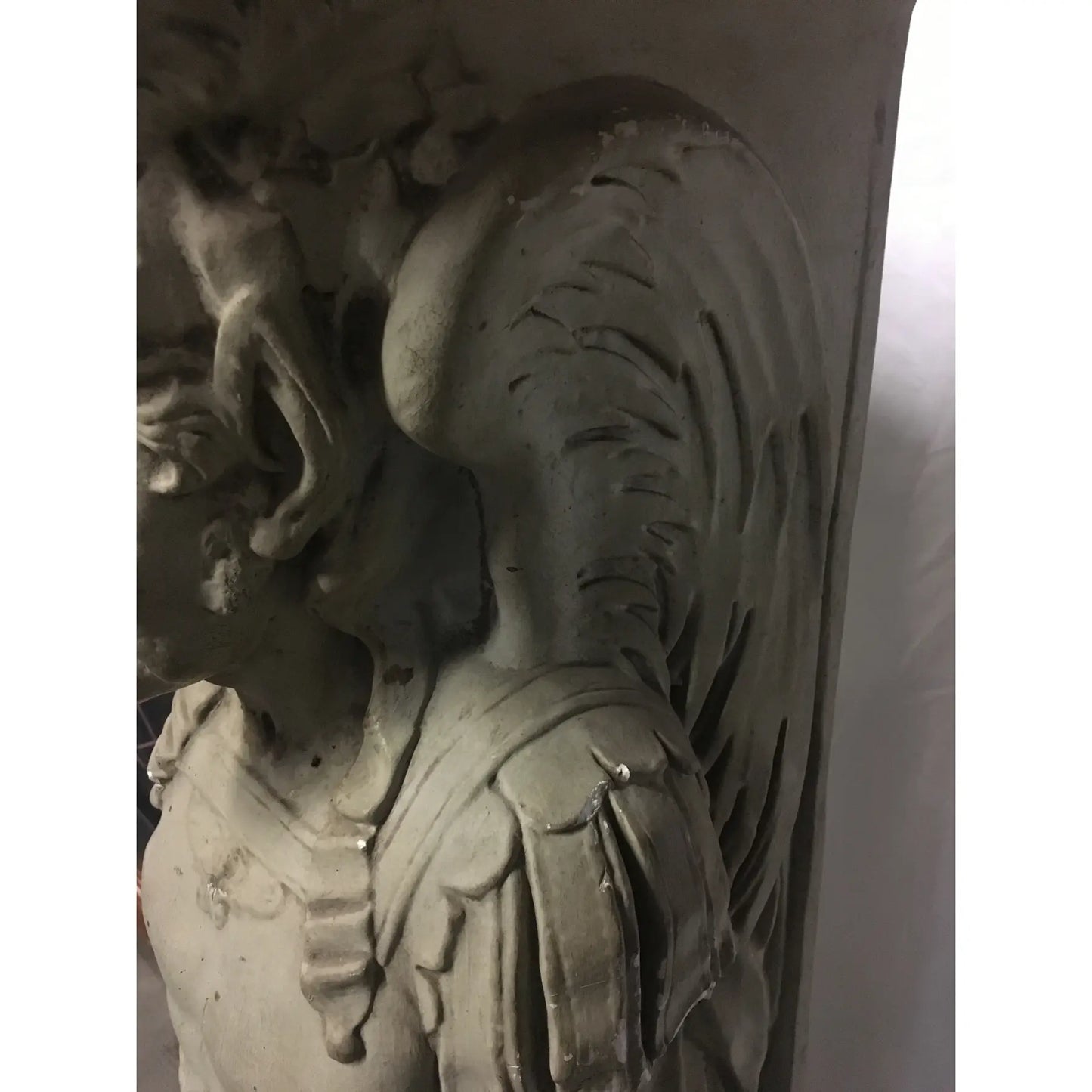 19th Century Plaster Fireguards - Pair