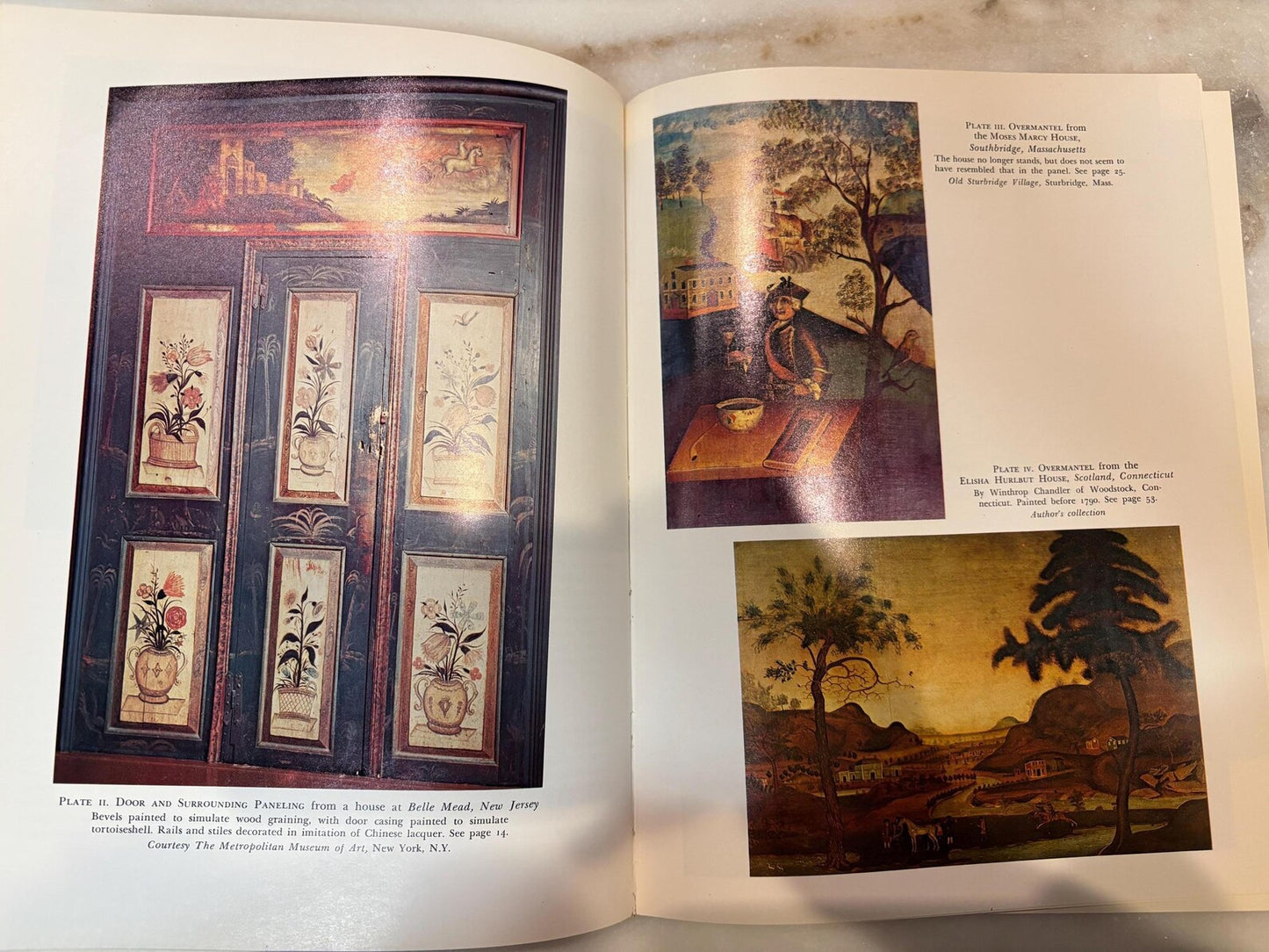 American Decorative Wall Painting 1700-1850 by Nina Fletcher Little