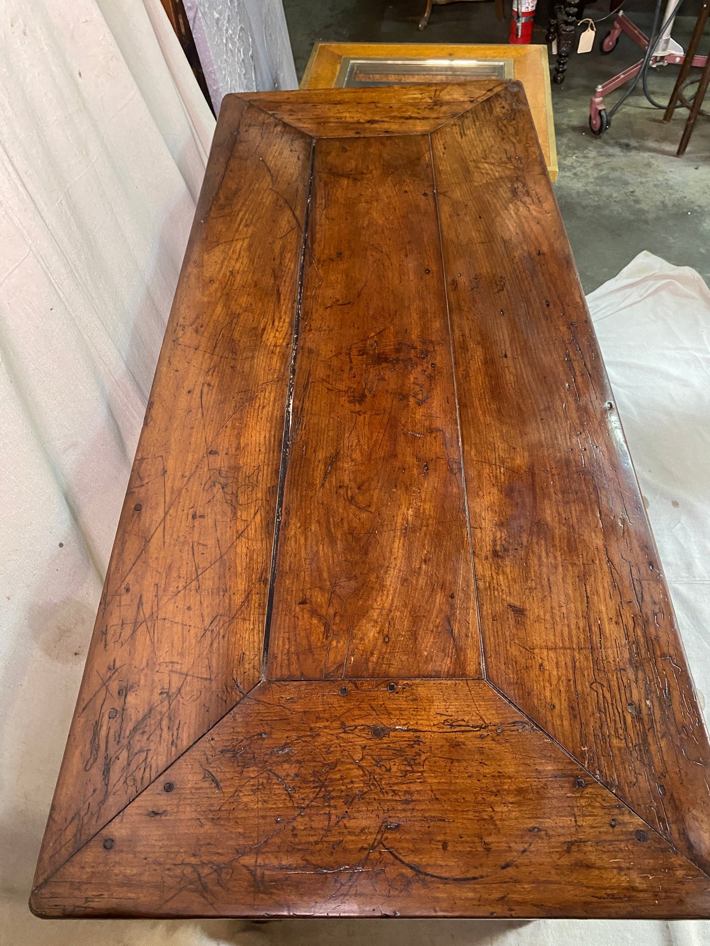 18th Century French Walnut Country Table