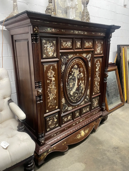 Mid 19th Century Dutch Indonesian Cabinet