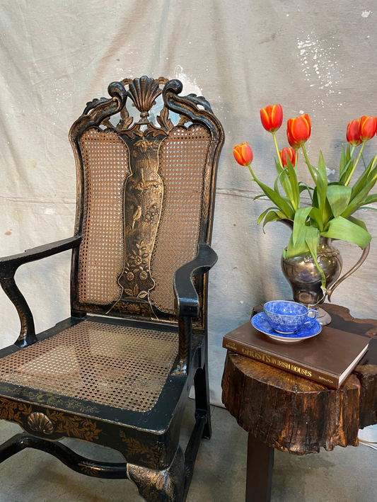 19th Century Chinoiserie Armchair