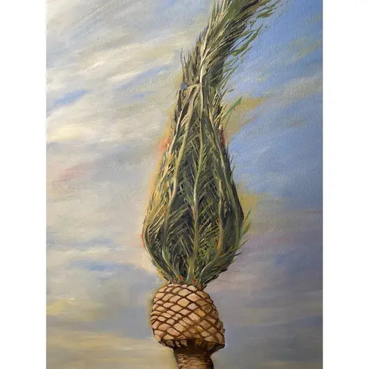 California Scene 'Mop Tops' Painting