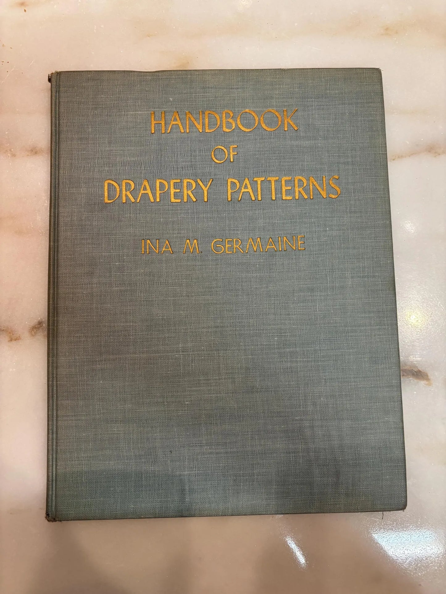 1940s "Handbook of Drapery Patterns" by Ina M. Germaine
