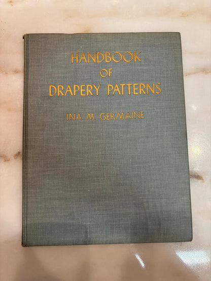 1940s "Handbook of Drapery Patterns" by Ina M. Germaine