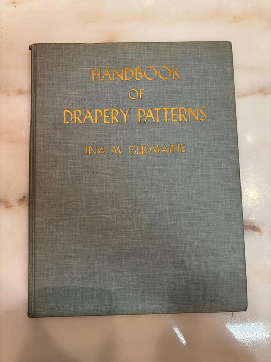 1940s "Handbook of Drapery Patterns" by Ina M. Germaine