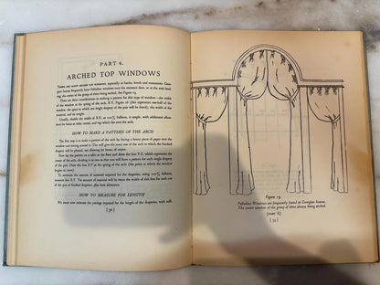 1940s "Handbook of Drapery Patterns" by Ina M. Germaine
