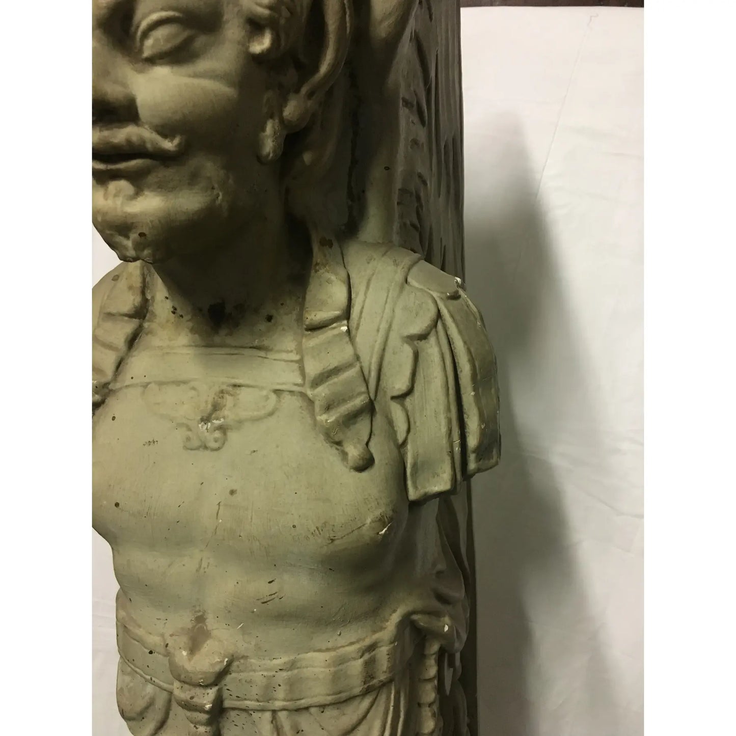 19th Century Plaster Fireguards - Pair