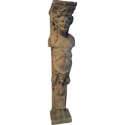 19th Century Plaster Fireguards - Pair