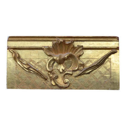 23 Karat Gold Gilded Plaque on Board