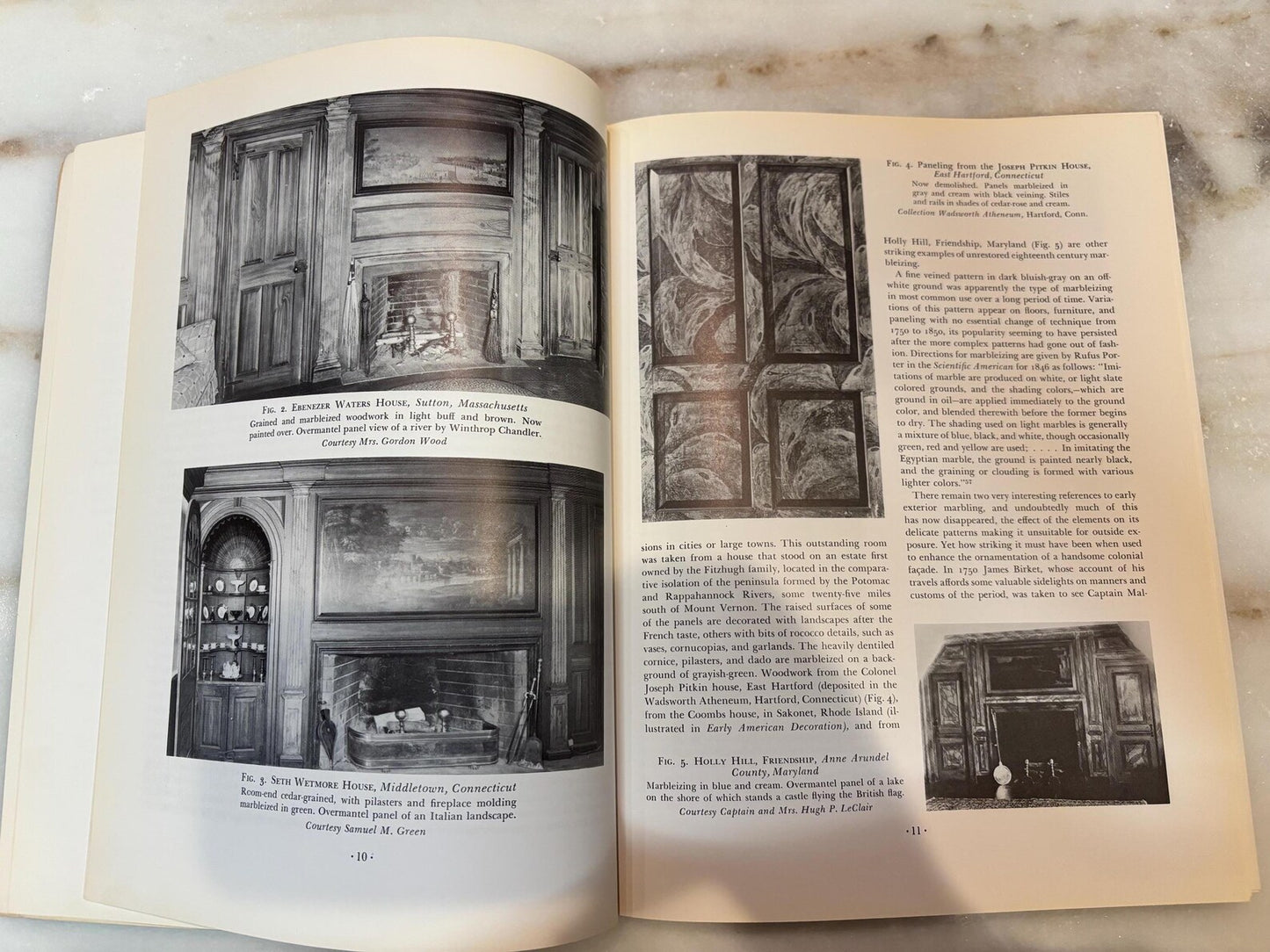 American Decorative Wall Painting 1700-1850 by Nina Fletcher Little