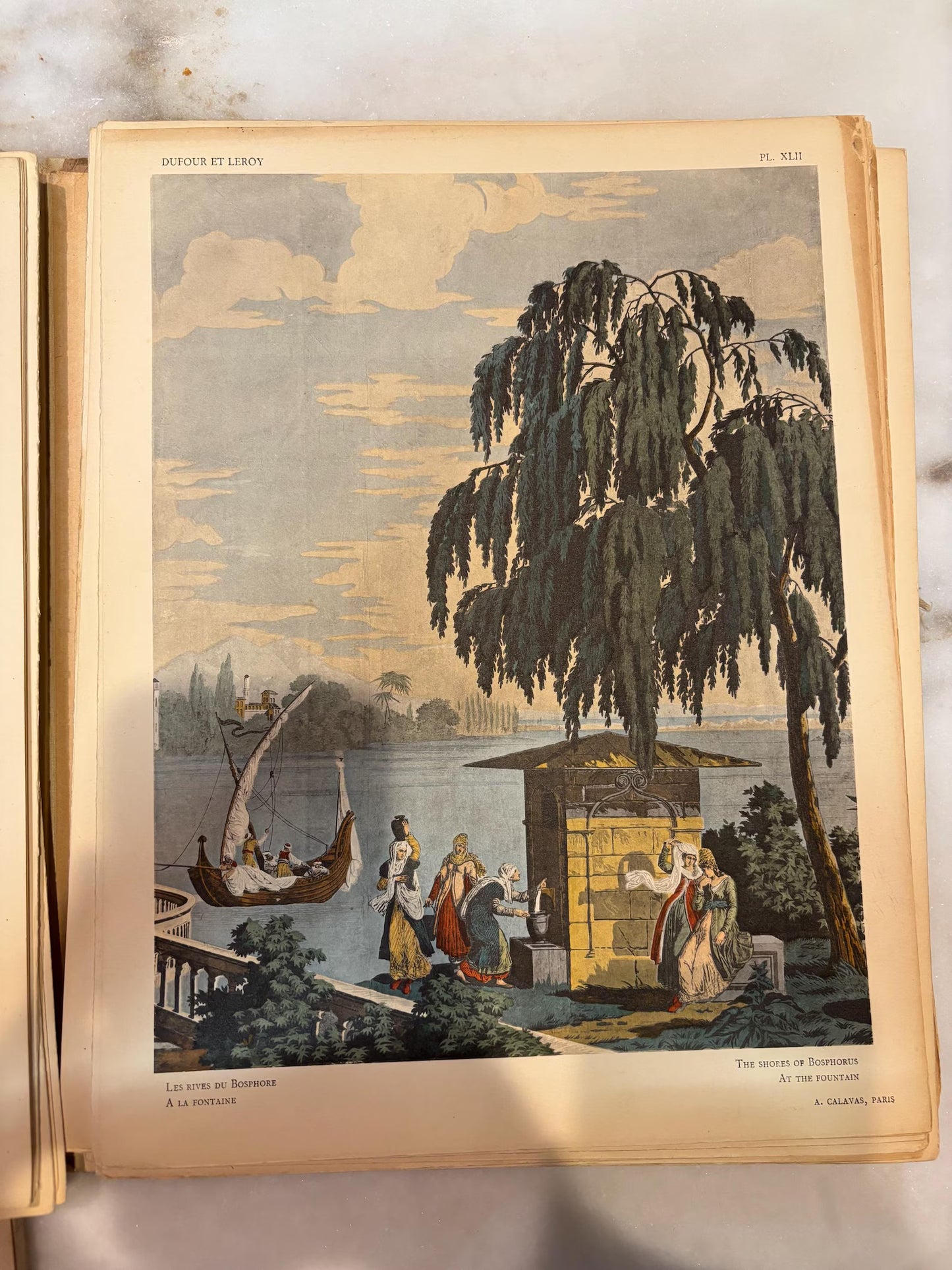 Antique portfolio, 'Tableaux-Tentures de Dufour & Leroy' 1920-1930