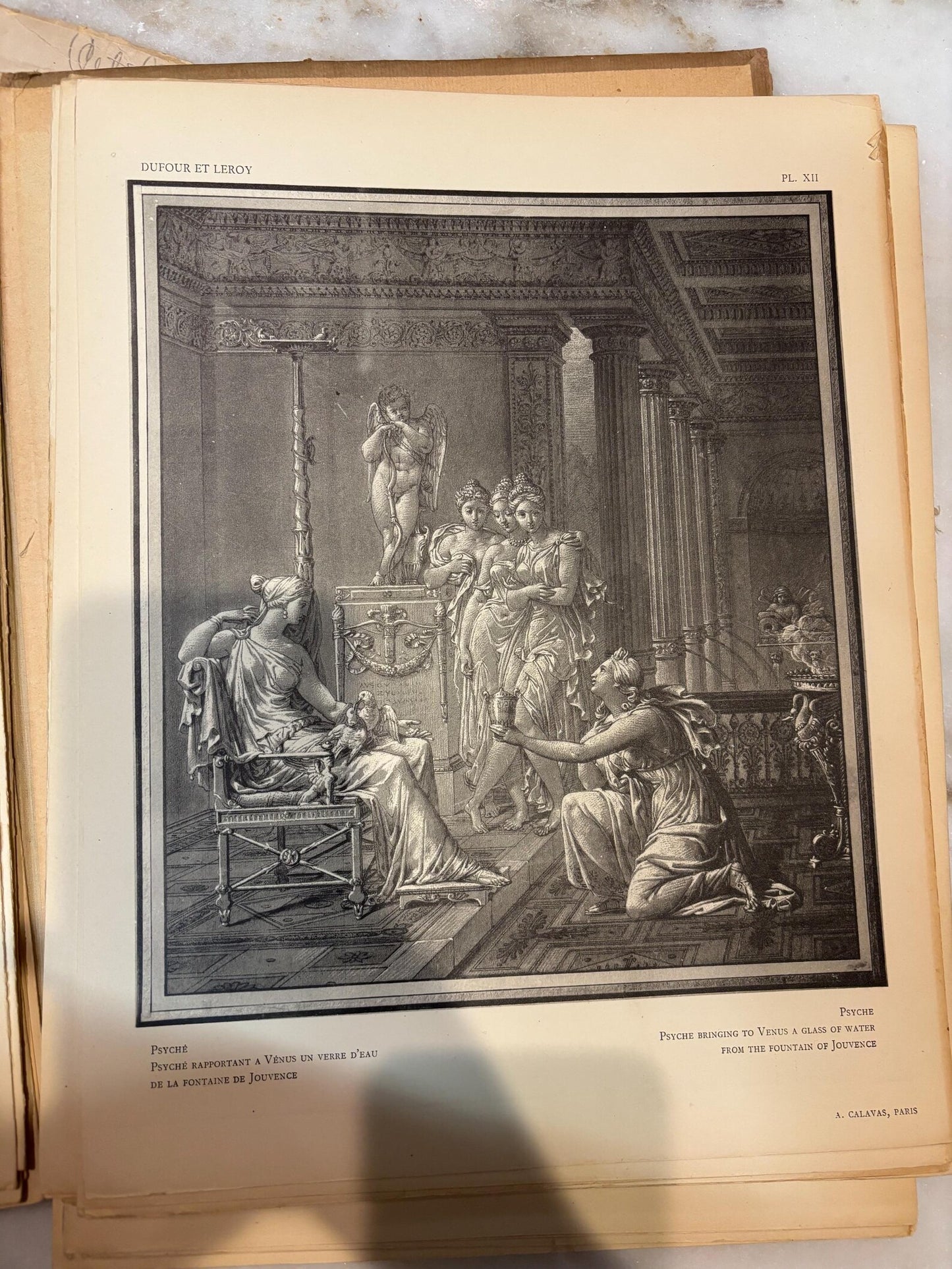 Antique portfolio, 'Tableaux-Tentures de Dufour & Leroy' 1920-1930