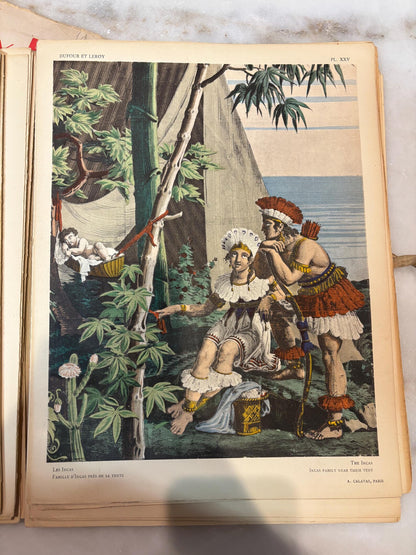 Antique portfolio, 'Tableaux-Tentures de Dufour & Leroy' 1920-1930