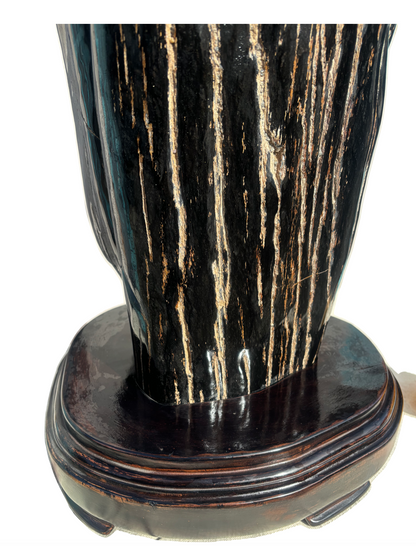 Sculpture of Petrified Wood
