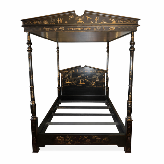 Queen 4 Poster Pendant Canopy Bed Frame