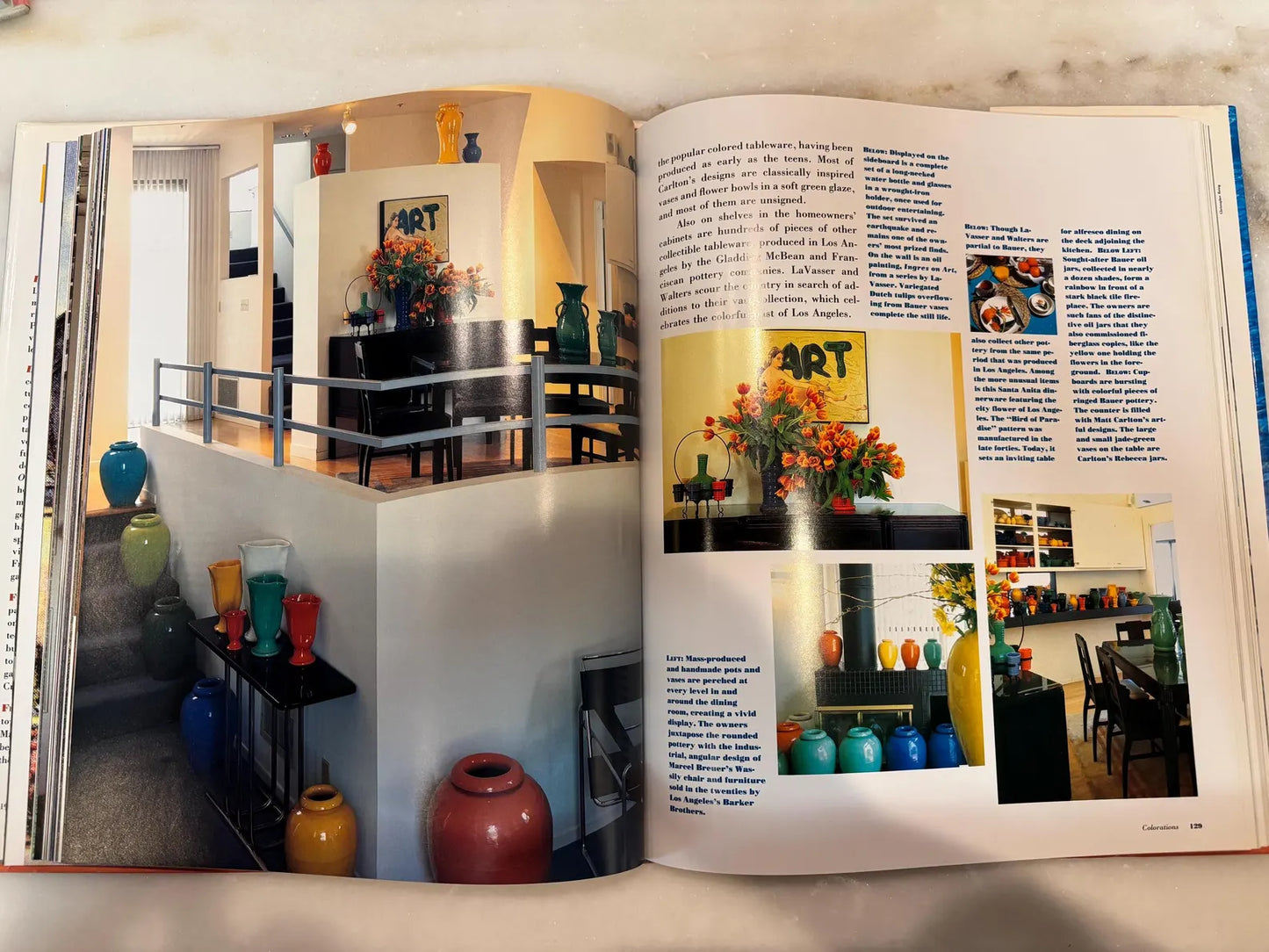 Design Book "L.A. Inside Out: The Architecture and Interiors of America's Most Colorful City", 1992