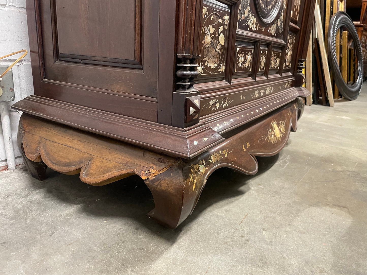 Mid 19th Century Dutch Indonesian Cabinet