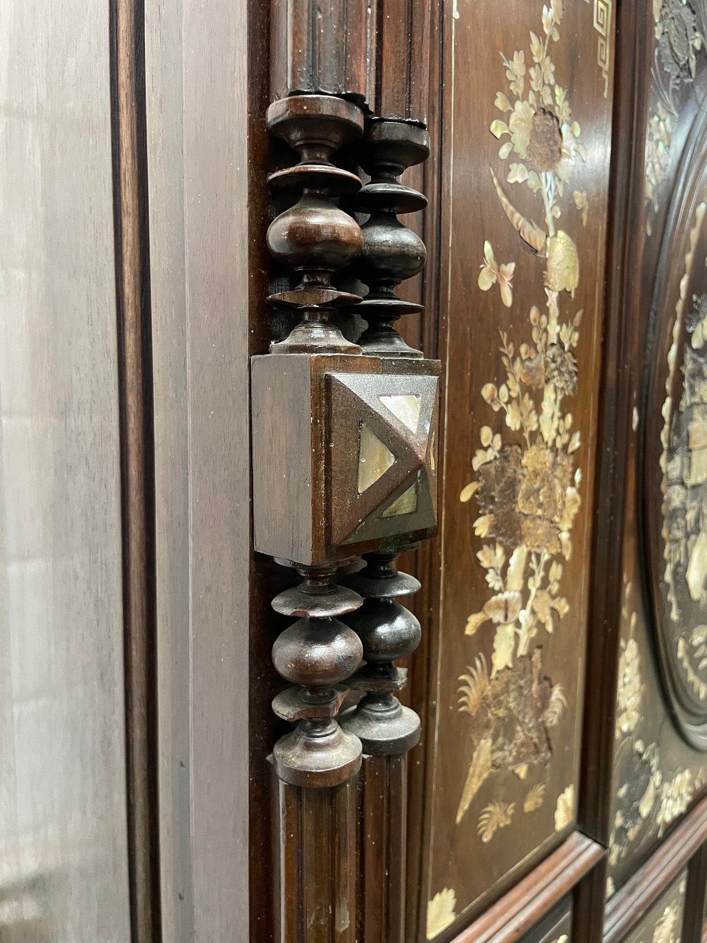 Mid 19th Century Dutch Indonesian Cabinet