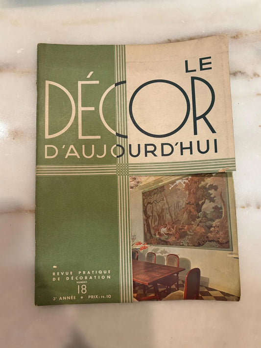 French interior design magazine 'Le Décor d'Aujourd'hui'