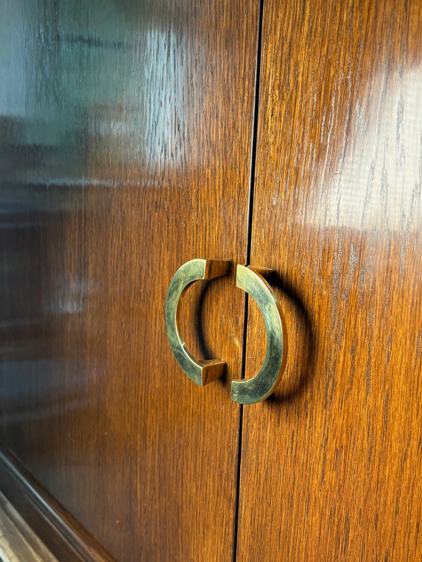 1970 Mid-Century Modern Oak Sideboard