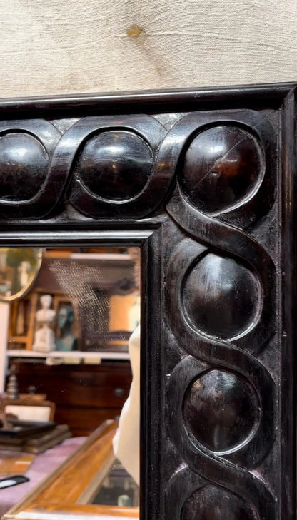 Large Victorian Square Mirror