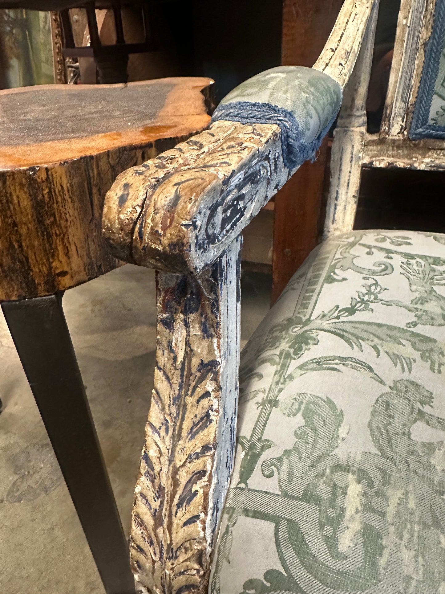 Pair of Vintage Italian Armchairs
