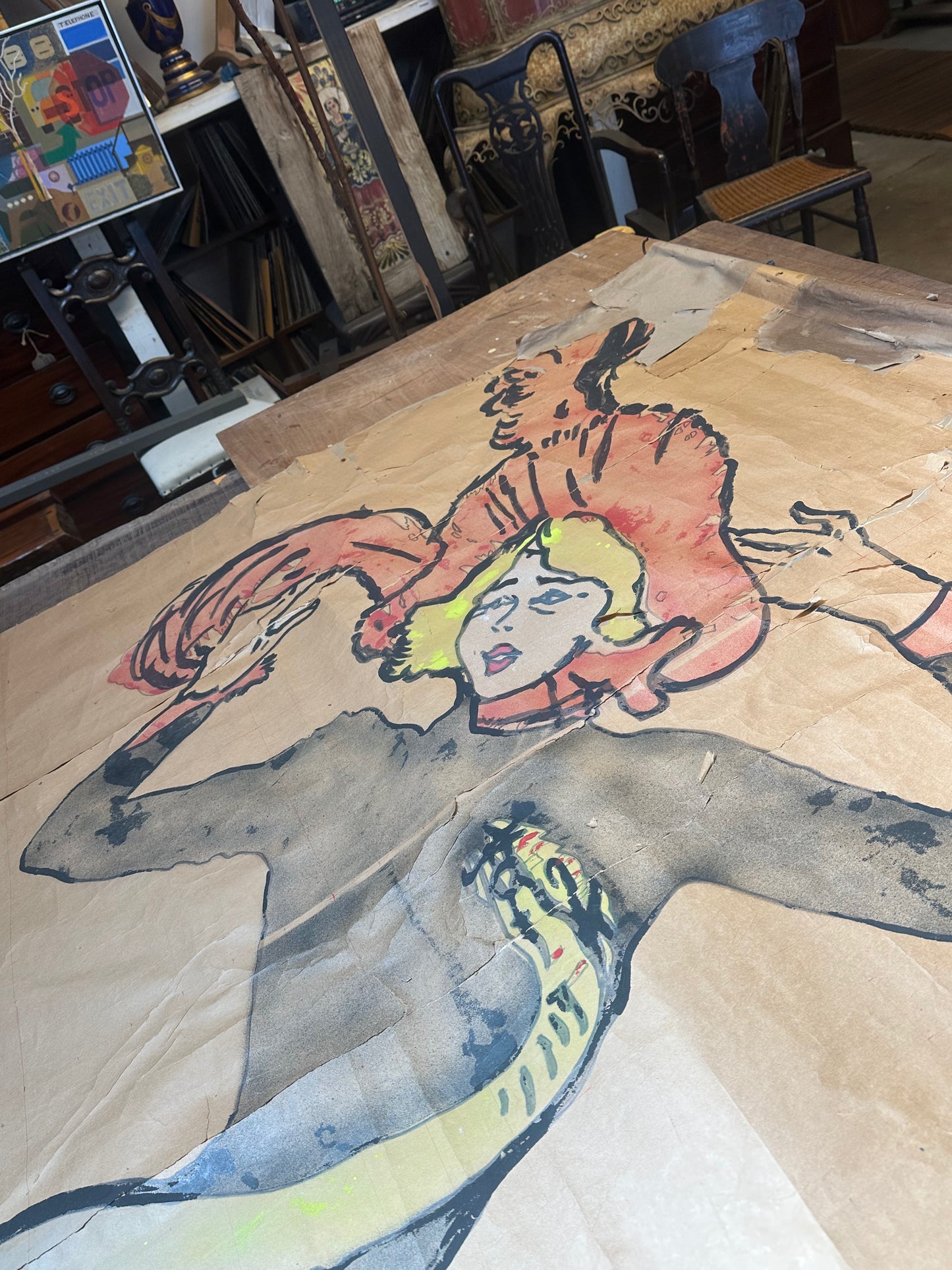 Jane Avril by Henri de Toulouse-Lautrec