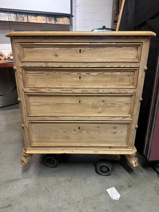 Danish Peach Pine Dresser