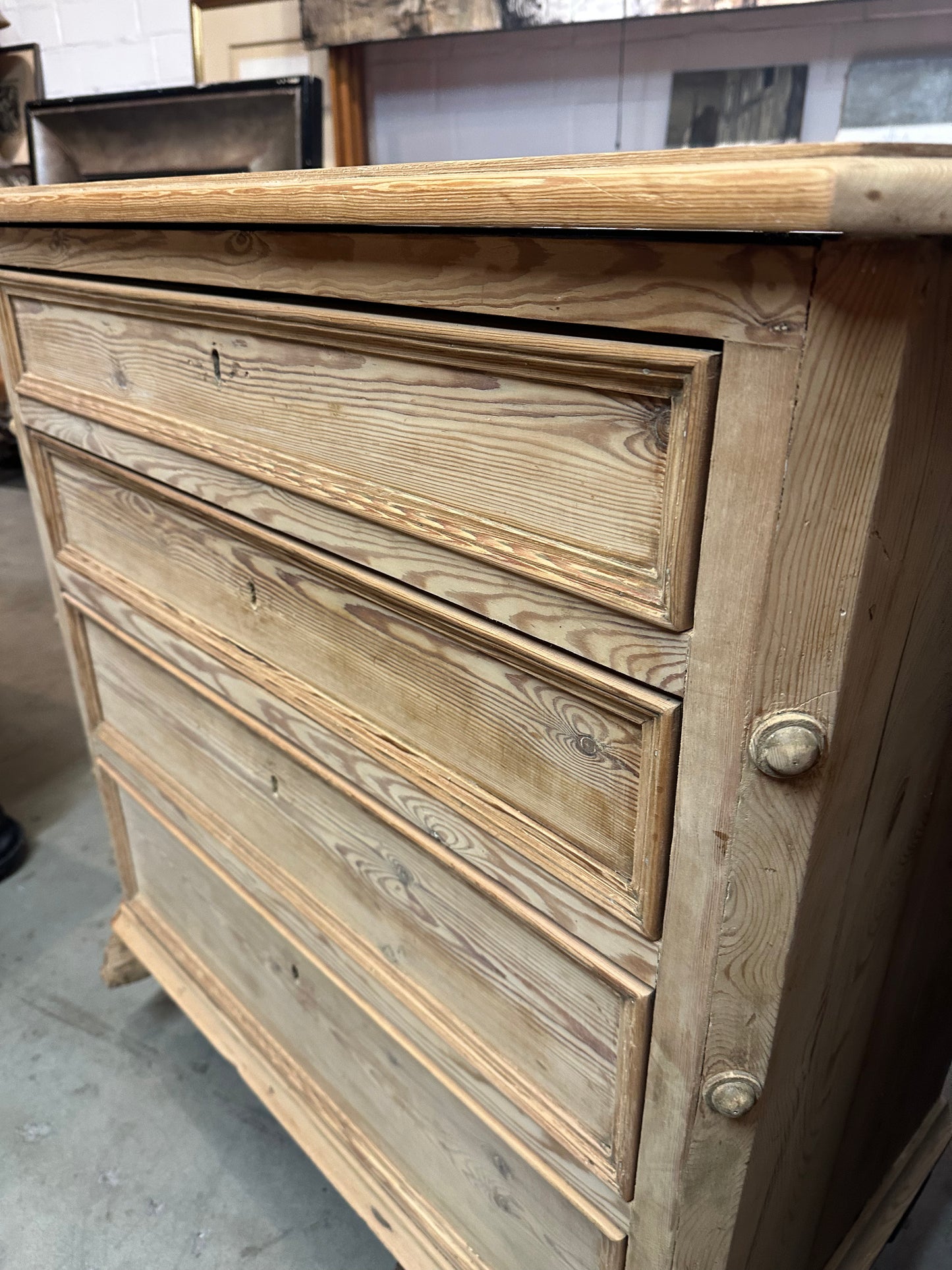 Danish Peach Pine Dresser