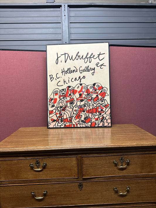 Jean Dubuffet B.C. Holland Gallery on Silkscreen