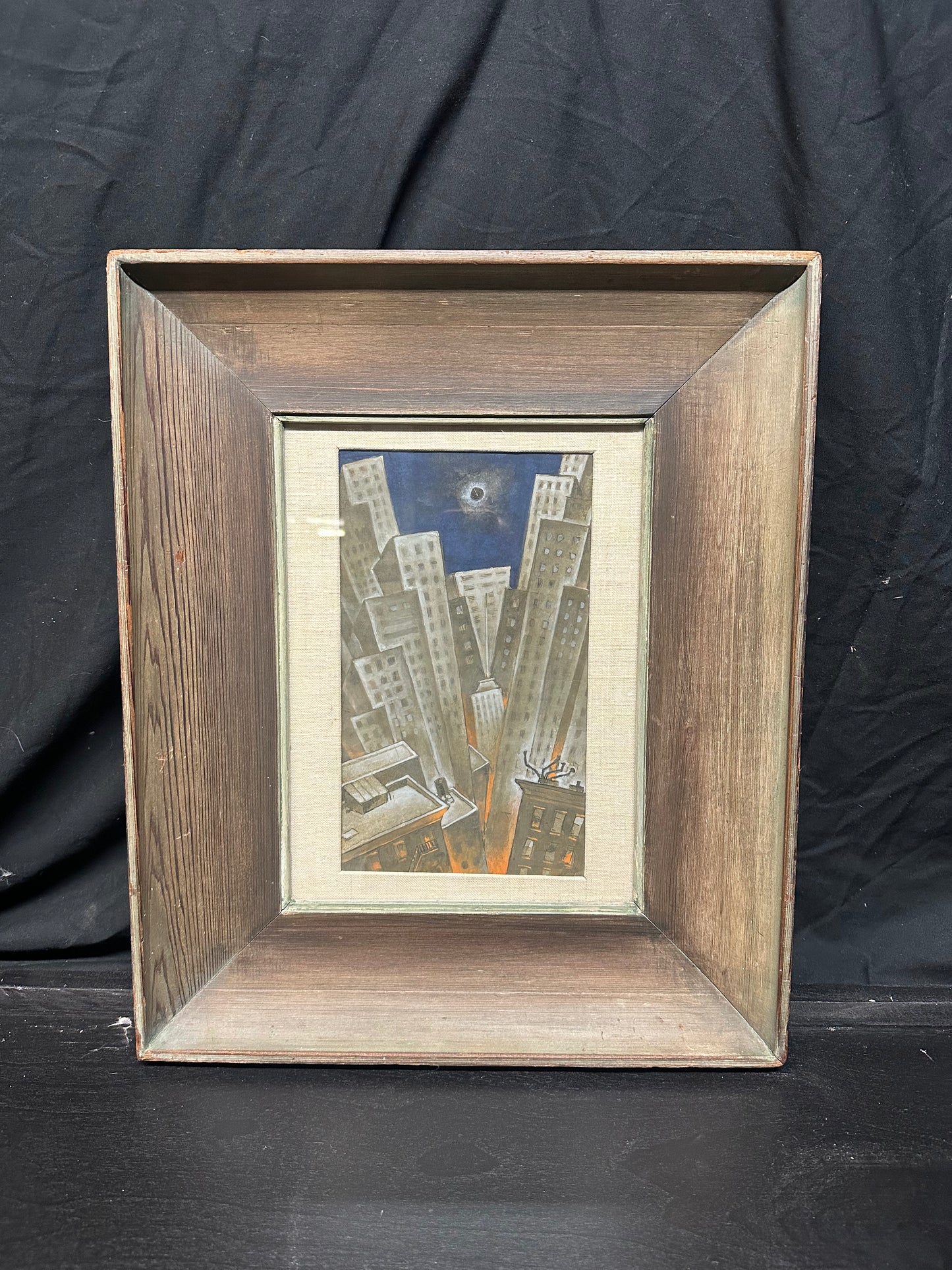 Modernist Urban Cityscape, Unknown Artist