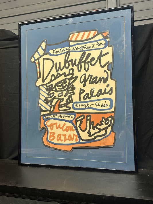 Jean Dubuffet Festival d'Automne à Paris on Silkscreen