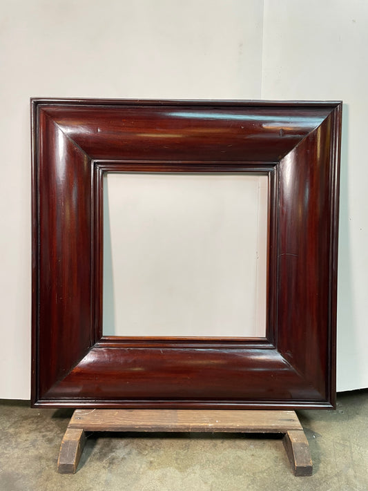 Mahogany Large Square Frame