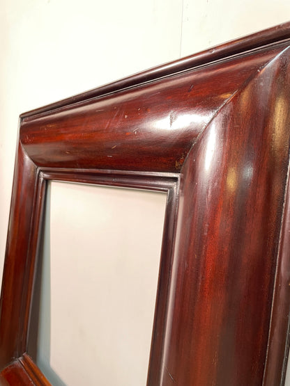 Mahogany Large Square Frame