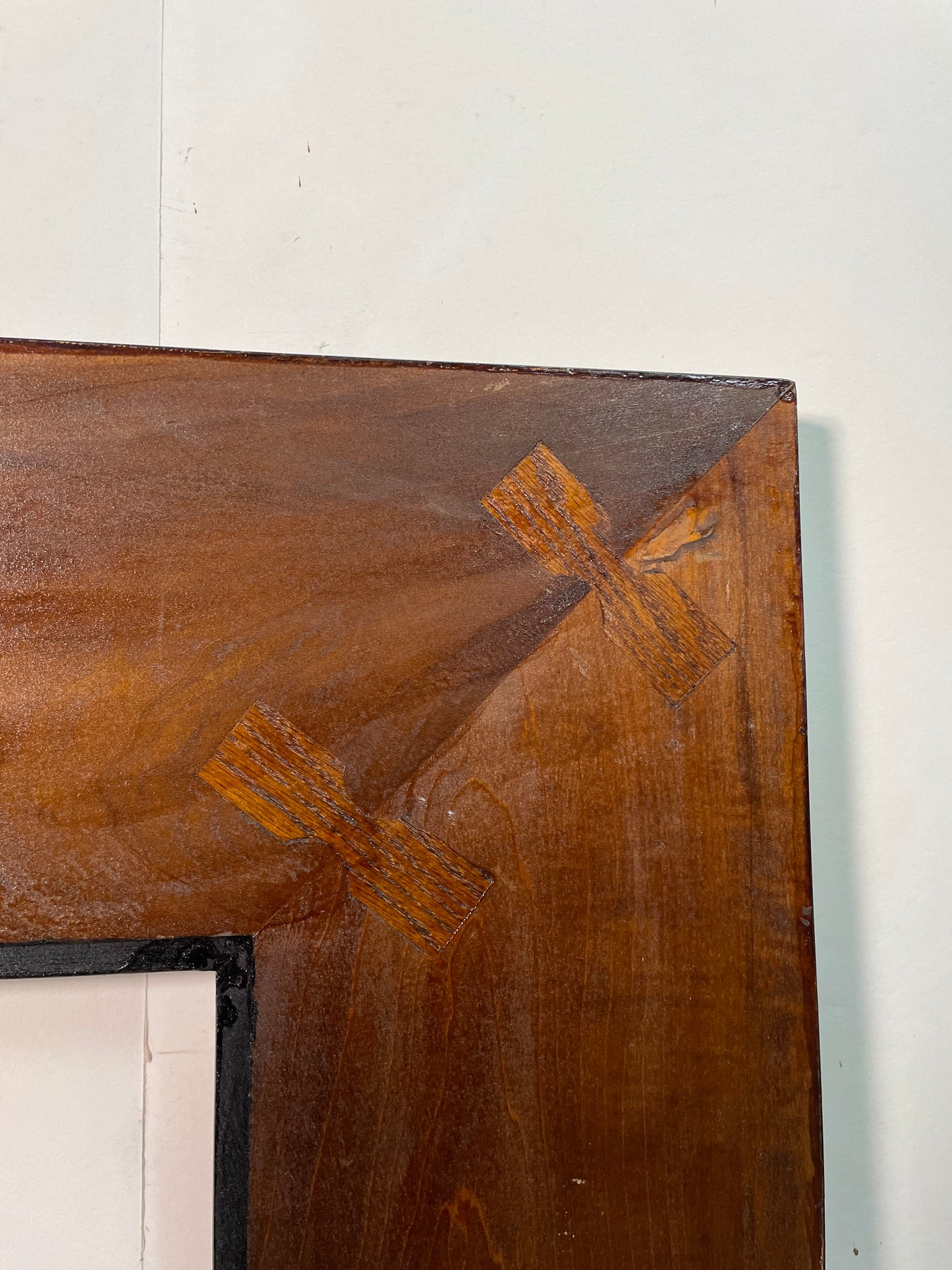 Mahogany Large Square Frame