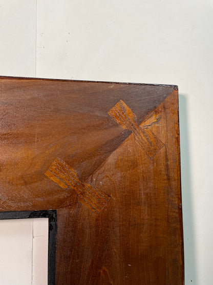 Mahogany Large Square Frame