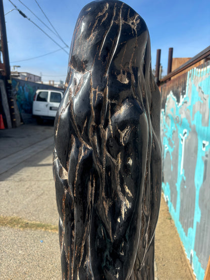 Sculpture of Petrified Wood