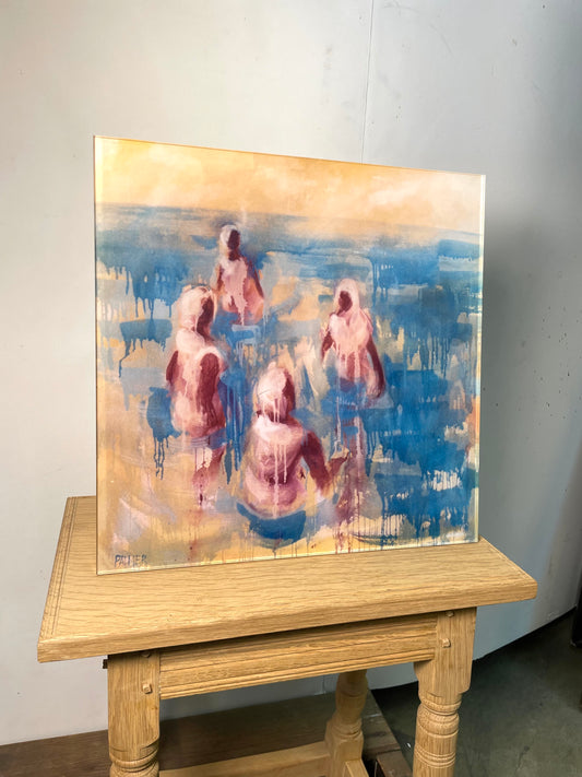 Drip Painting Print by Gary Palmer