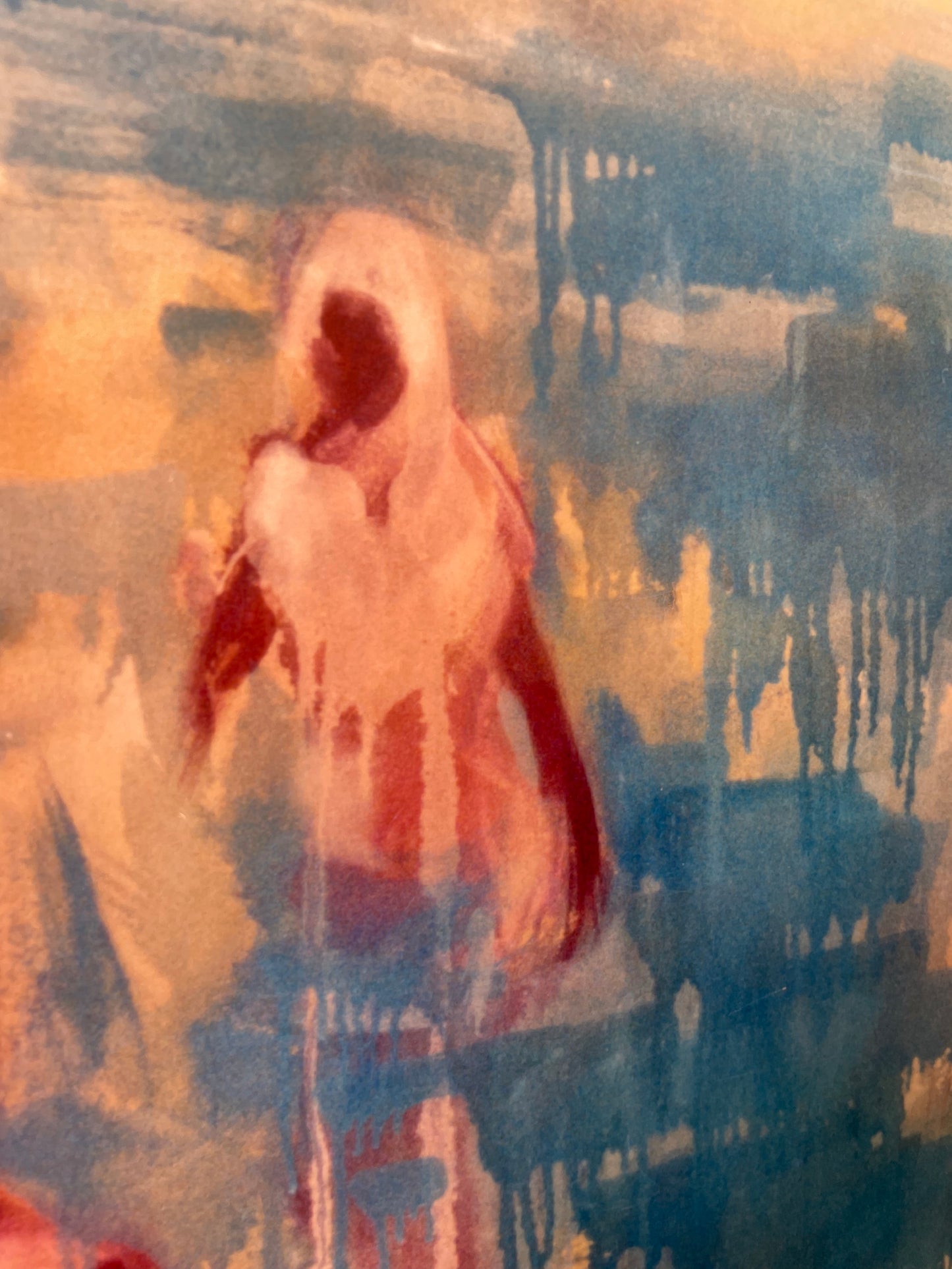 Drip Painting Print by Gary Palmer