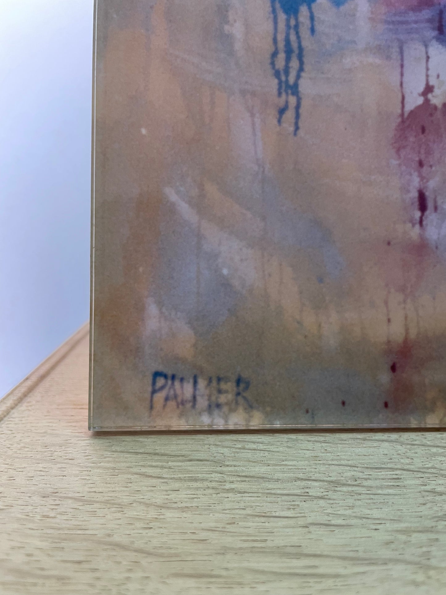 Drip Painting Print by Gary Palmer