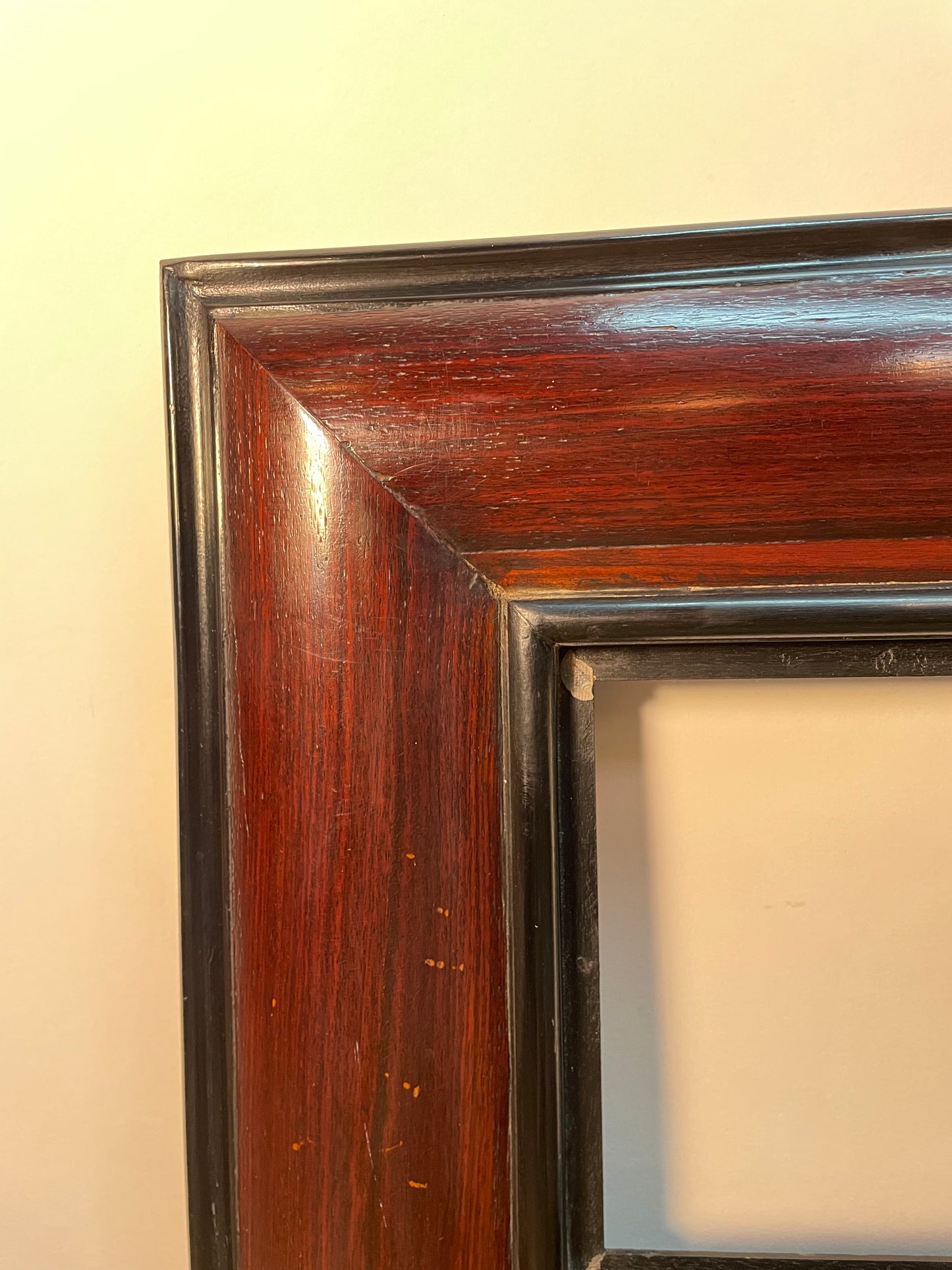 Rosewood and Ebony Wooden Frame