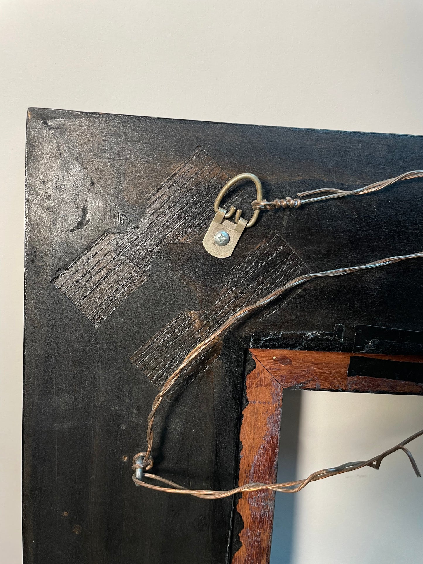 Rosewood and Ebony Wooden Frame