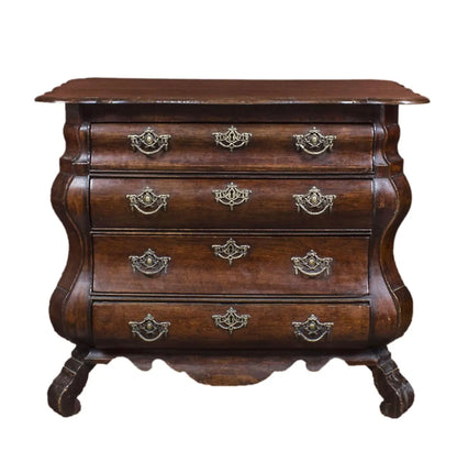 18th Century Dutch Serpentine Chest of Drawers
