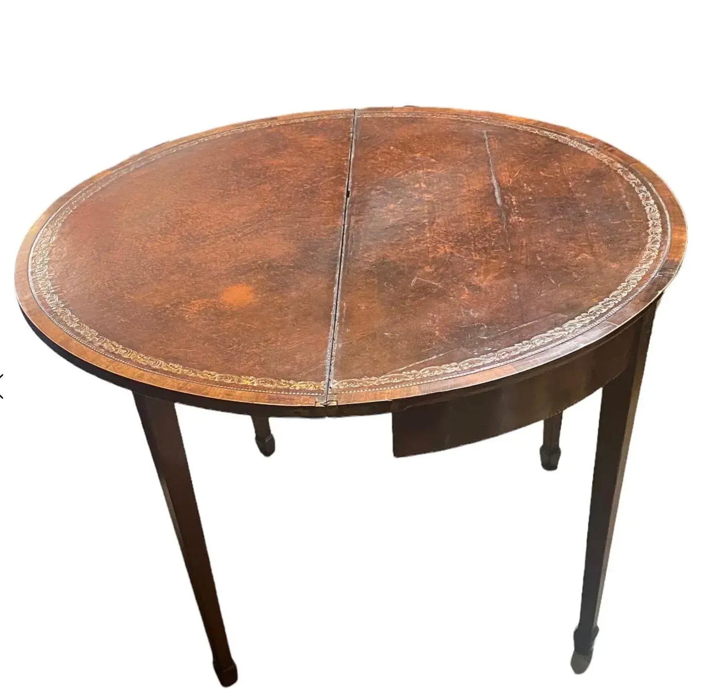 18th Century French Mahogany Card Table