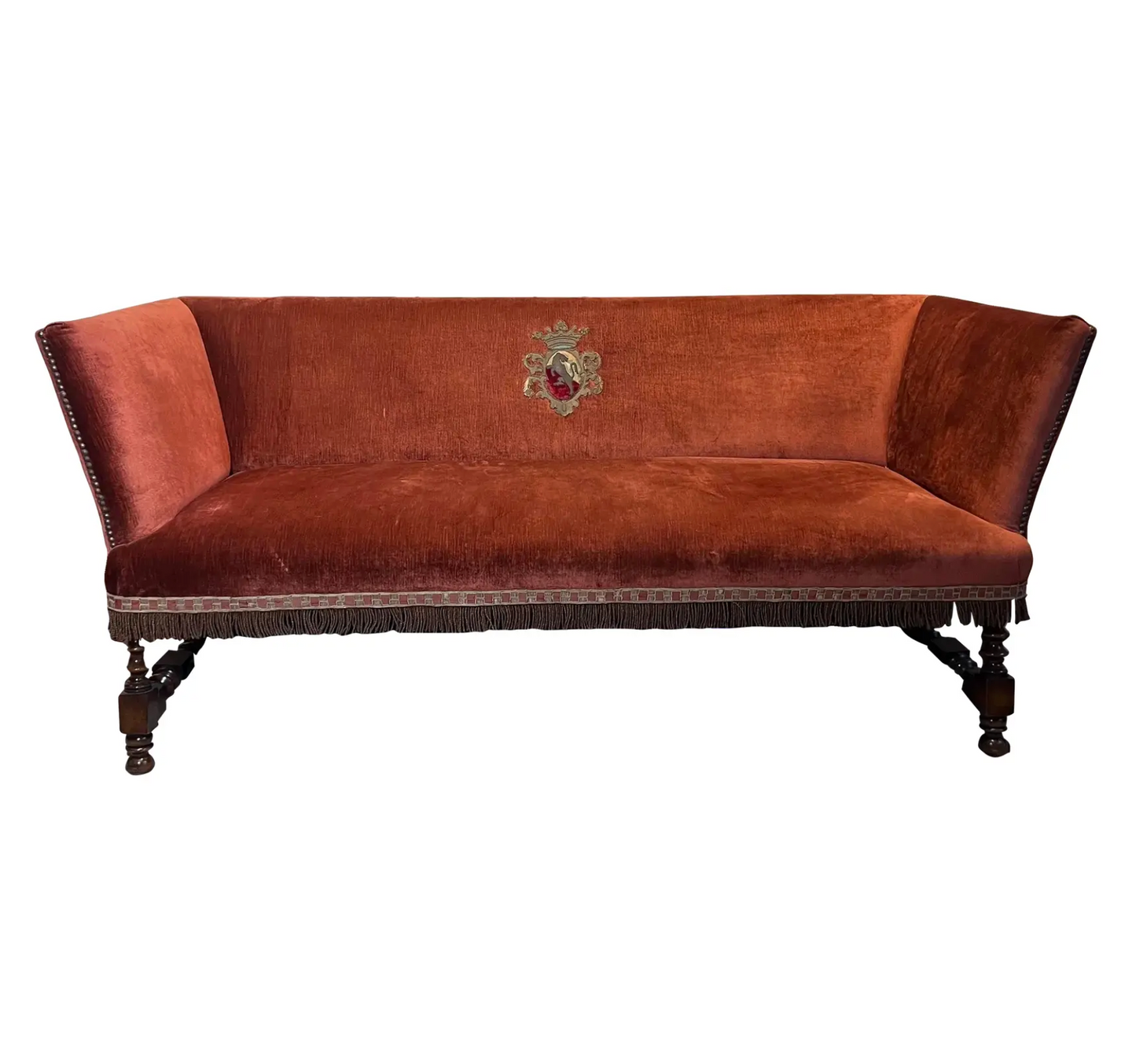 19th Century Baroque Spanish Sofa