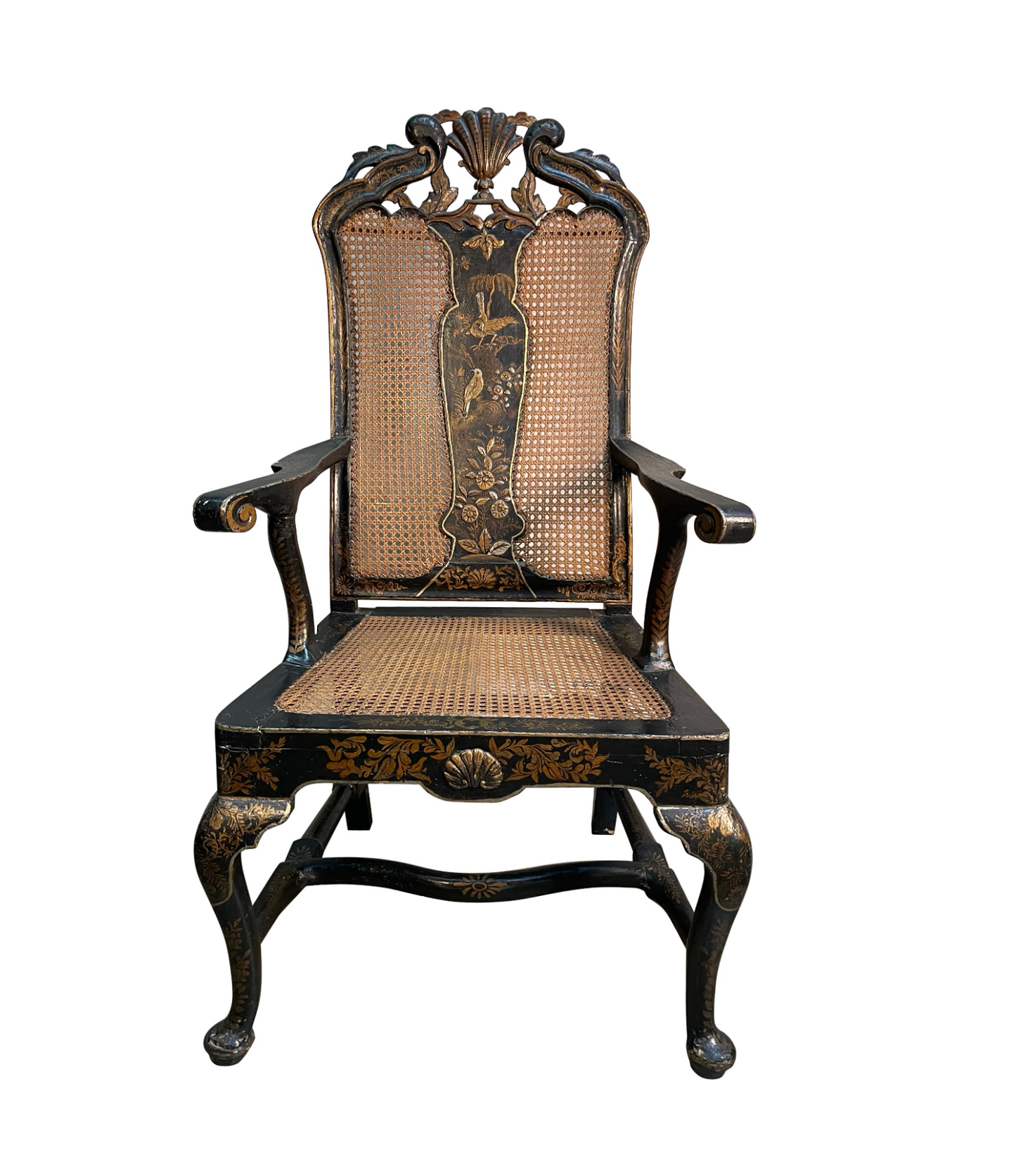 19th Century Chinoiserie Armchair