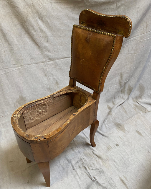 18th Century Vintage French Commode Chair