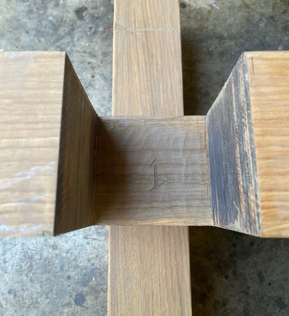 Custom Concrete & Wood Coffee Table