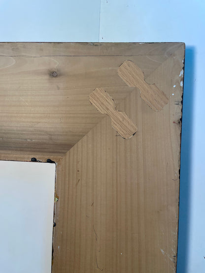 Black Chinoiserie Square Frame