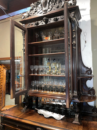 1852 Ornate Italian Vitrine